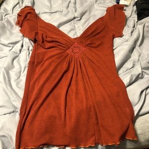 off the shoulder shirt